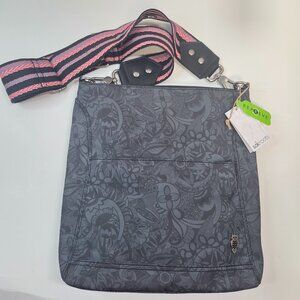 Sakroots The Sak Lucia Gen Black Spirit Desert Crossbody Bag Repreve Eco Twill